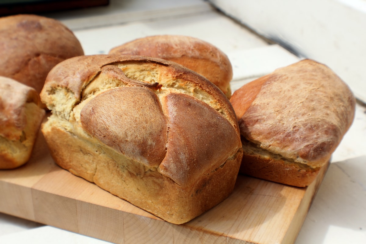 Fresh gluten-free bread